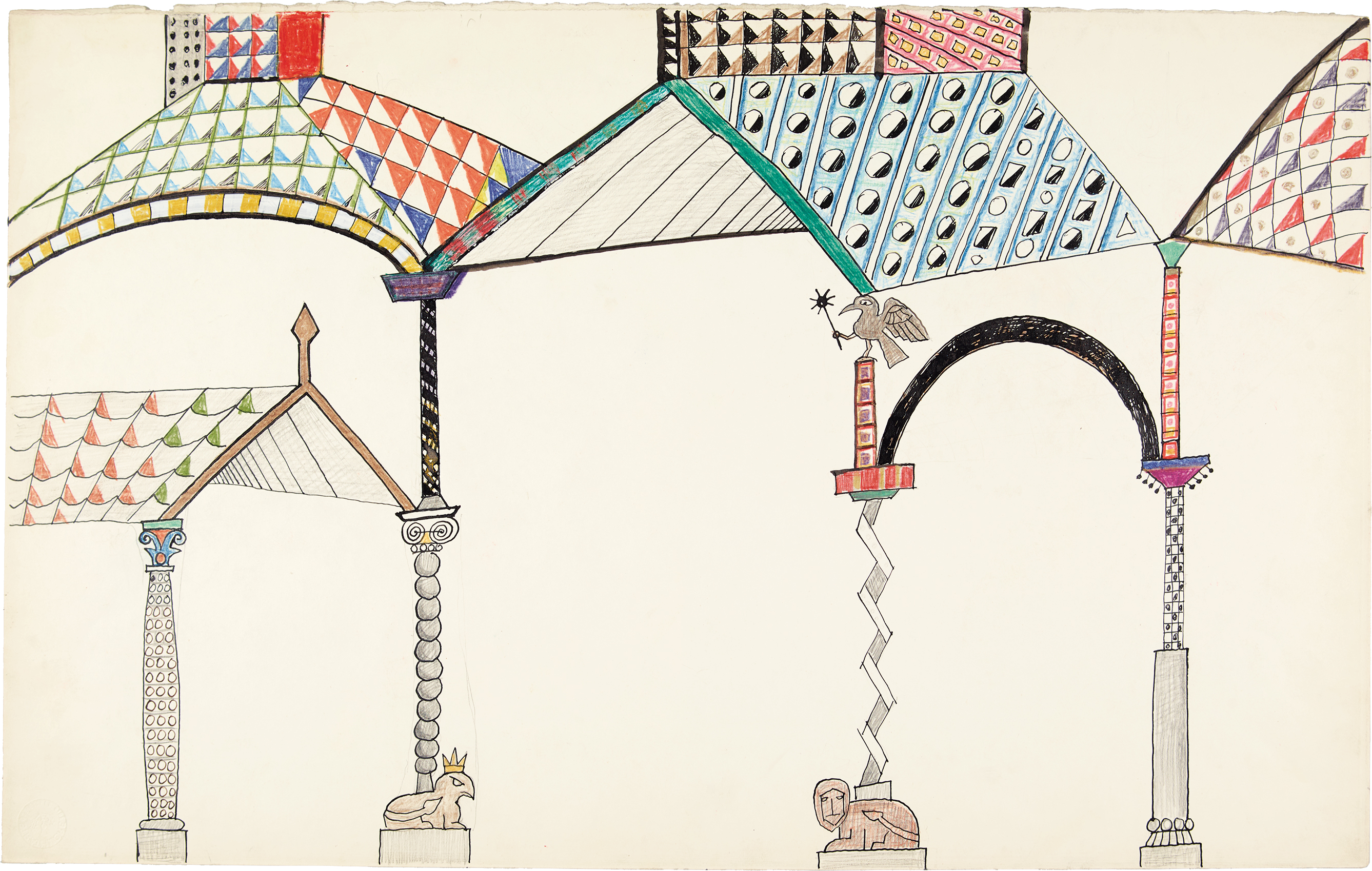 CAVALIERE- 08-Untitled-1959-Saul-Steinberg CAVALIERE- 08-Untitled-1959-Saul-Steinberg