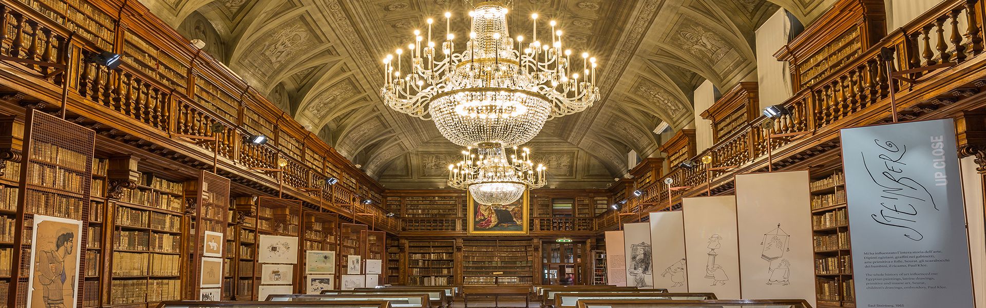 SALA-MT-Saul-Steinberg-Up-Close-allestimento