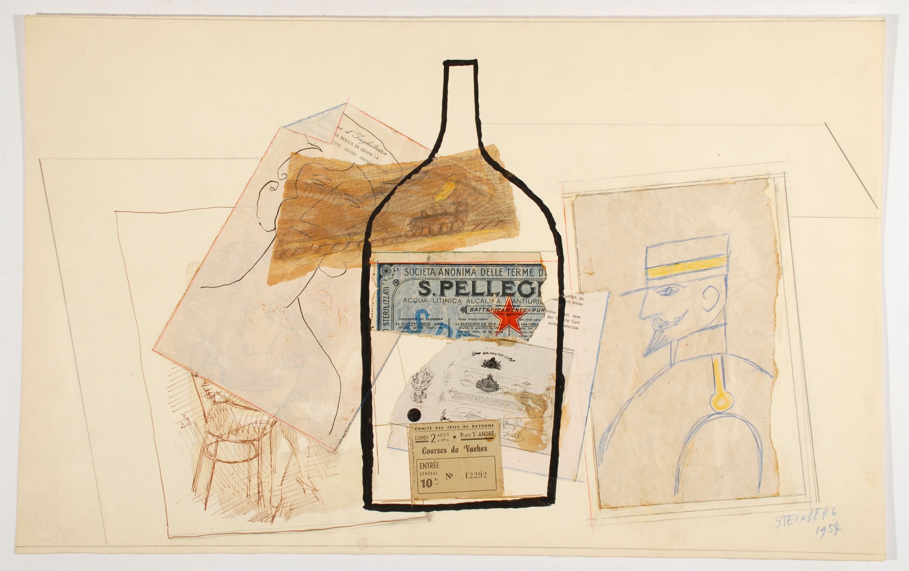 BOTTIGLIA-12-Untitled-1954-Saul-Steinberg BOTTIGLIA-12-Untitled-1954-Saul-Steinberg